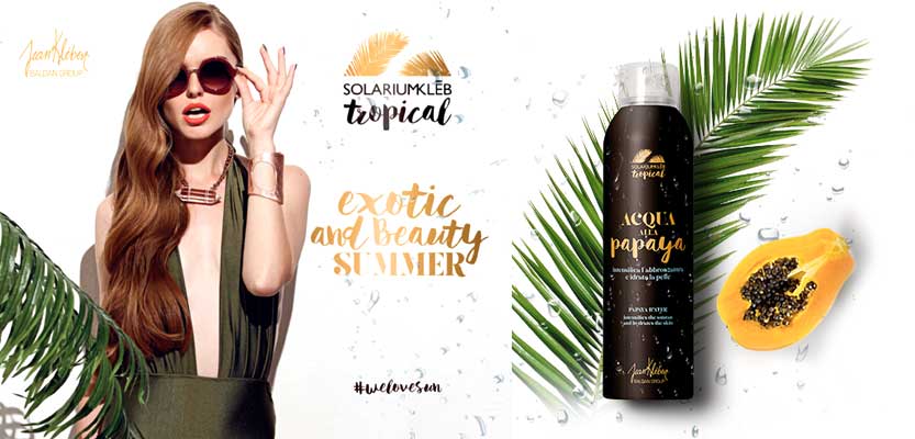 highly effective sun protection with the solariumkleb tropical range high protection and skin friendly 